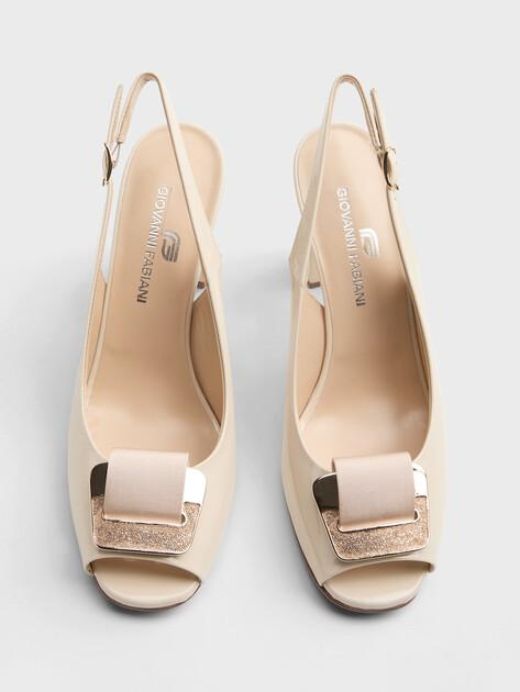 GIOVANNI FABIANI Sandals (upper and sole made of genuine leather)