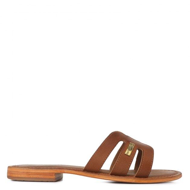 LES TROPEZIENNES Flip-flops (upper and sole made of genuine leather)