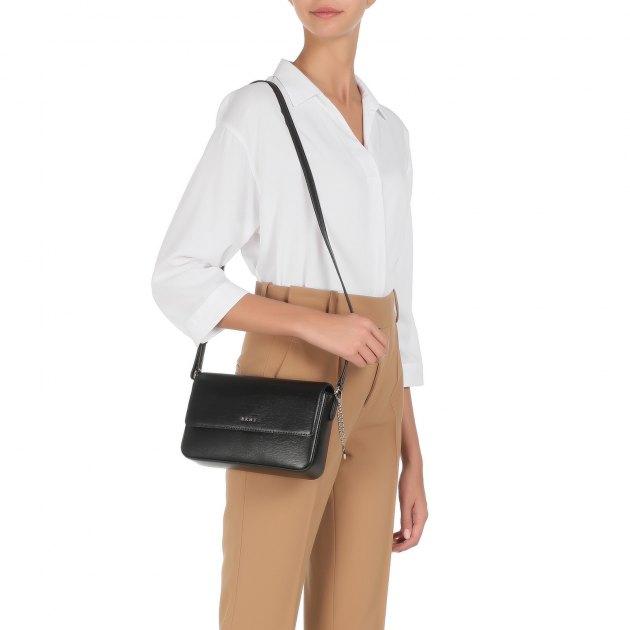 DKNY Bryant-MD Flap Crossbody Bag (Genuine Leather)