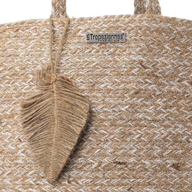 LES TROPEZIENNES Beach bag (jute)