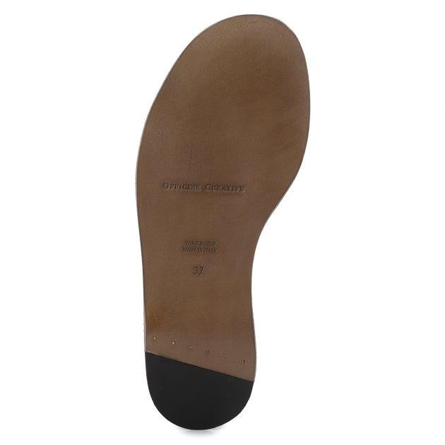 OFFICINE CREATIVE Flip-flops (upper and sole made of genuine leather)
