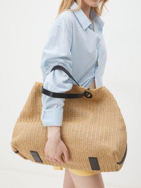 TENDANCE Beach Bag (Faux Raffia)