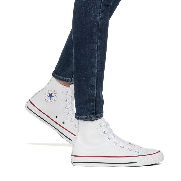 CONVERSE Chuck Taylor All Star Leather High-Top Sneakers (Genuine Leather/Rubber)