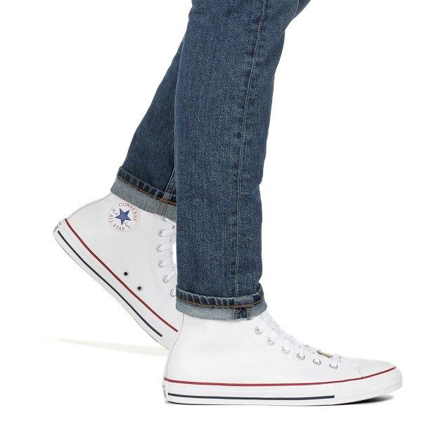 CONVERSE Chuck Taylor All Star Leather High-Top Sneakers (Genuine Leather/Rubber)