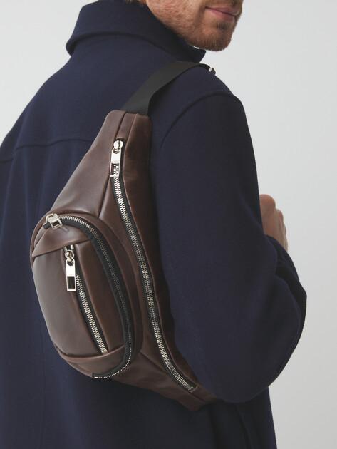 CALZETTI Belt bag (genuine leather)