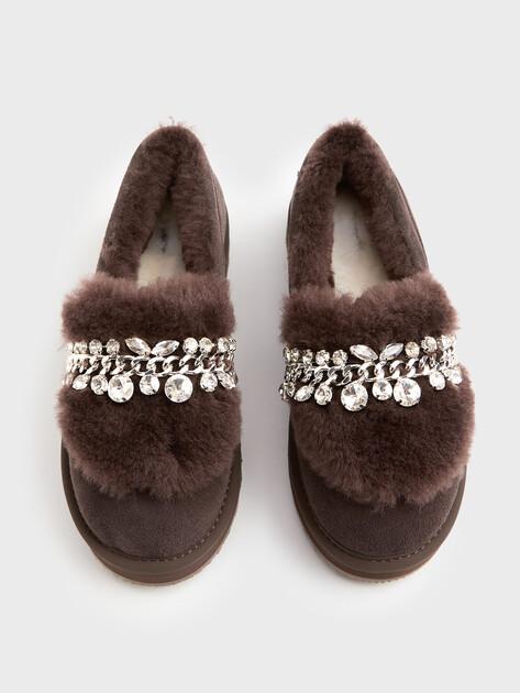 TENDANCE UGG Boots (natural suede/natural fur)