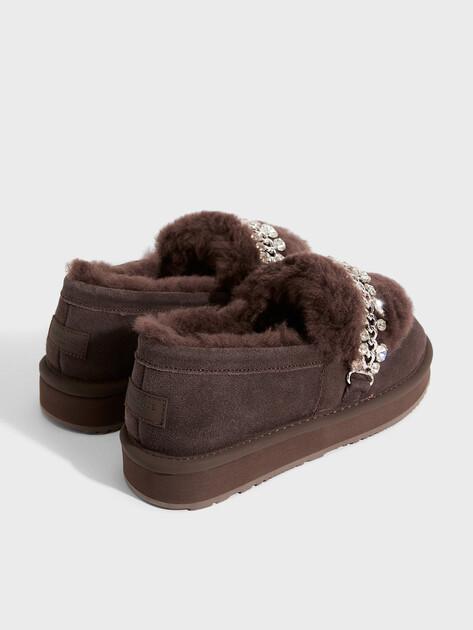 TENDANCE UGG Boots (natural suede/natural fur)