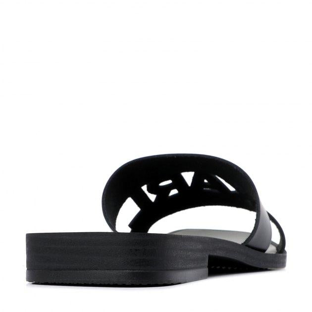 KARL LAGERFELD SKOOT II Karl Kut-Out Slides (genuine leather)