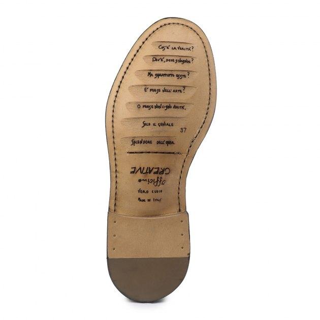 OFFICINE CREATIVE Slippers (upper and sole made of genuine leather)