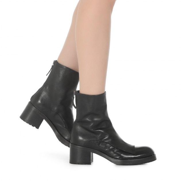 ERNESTO DOLANI Ankle boots (upper and sole made of genuine leather)