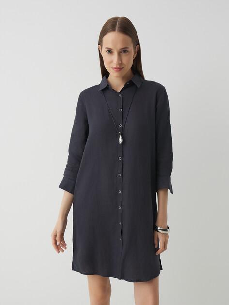 MAISON DAVID Shirt Dress (Linen)