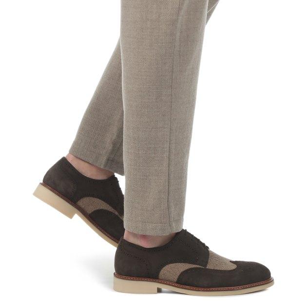 TENDANCE Derby (natural suede/textile)