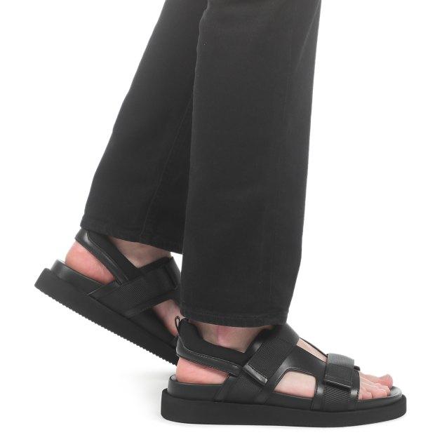 TENDANCE Sandals (genuine leather/textile)