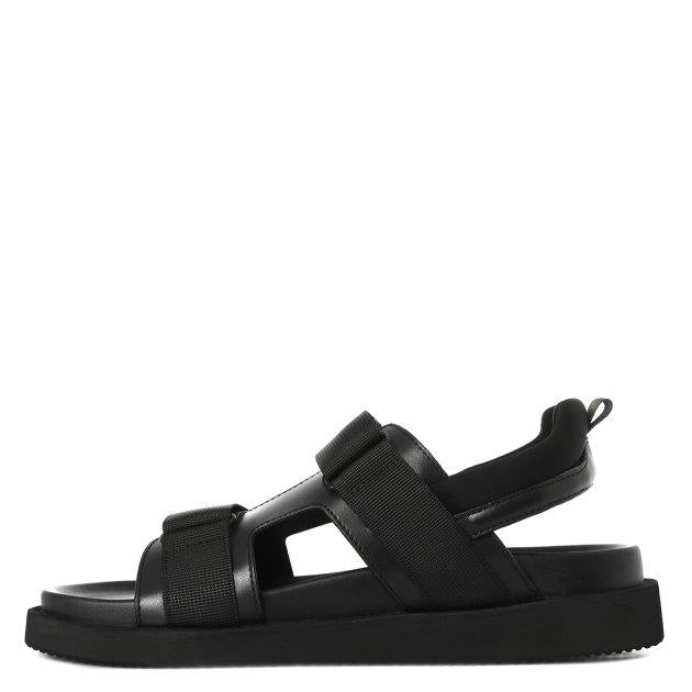 TENDANCE Sandals (genuine leather/textile)