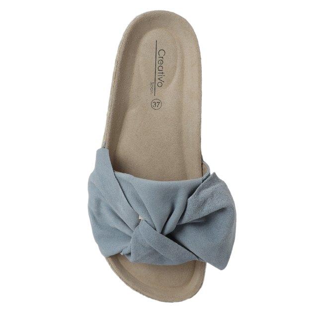 CREATIVO SPAIN Flip-flops (natural suede)