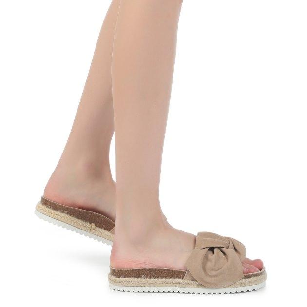 CREATIVO SPAIN Flip-flops (natural suede)
