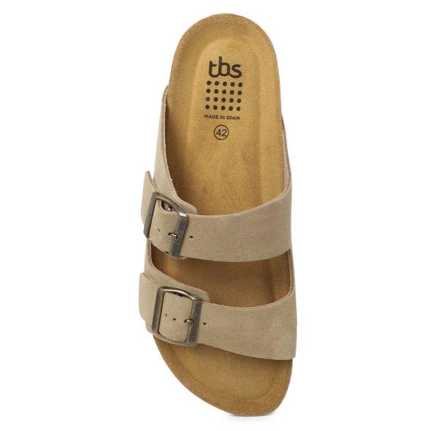 TBS Flip-flops (natural suede)