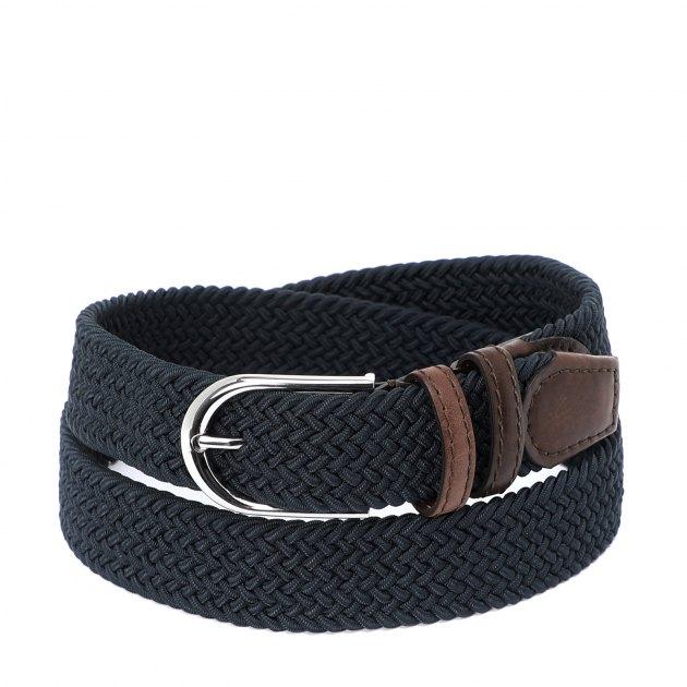 CALZETTI Belt (textile/genuine leather)