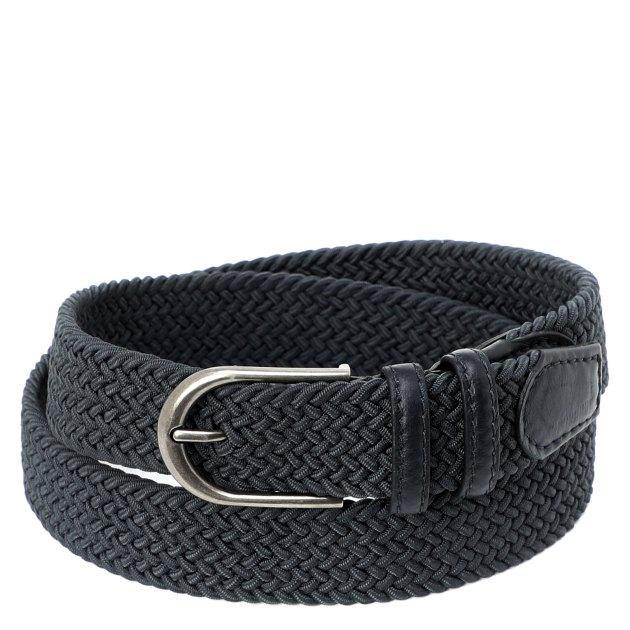 CALZETTI Belt (textile/genuine leather)