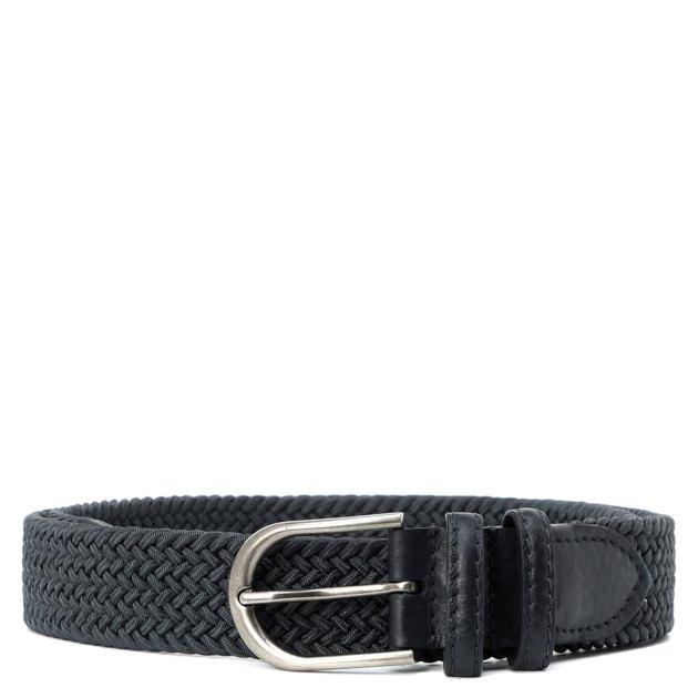 CALZETTI Belt (textile/genuine leather)