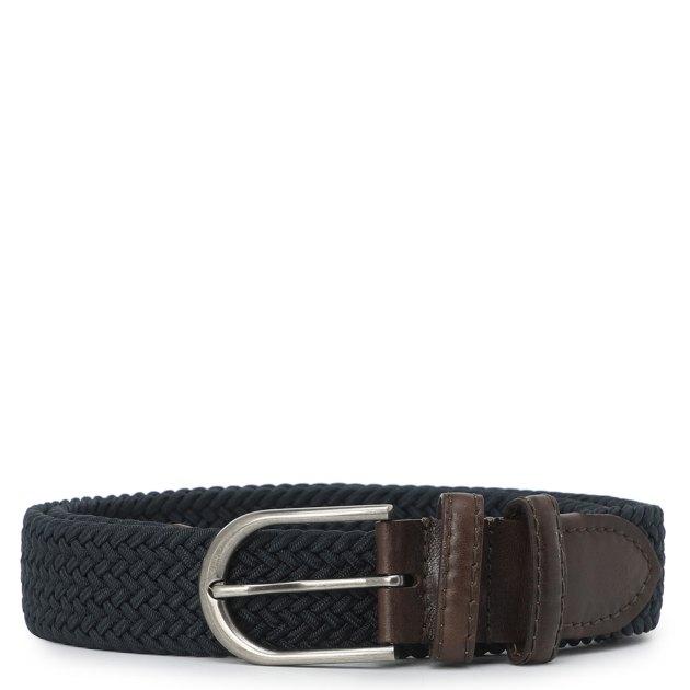 CALZETTI Belt (textile/genuine leather)