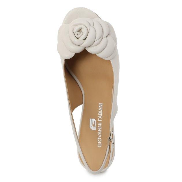 GIOVANNI FABIANI Sandals (upper and sole made of genuine leather)