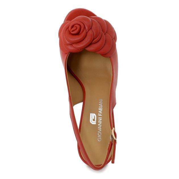 GIOVANNI FABIANI Sandals (upper and sole made of genuine leather)