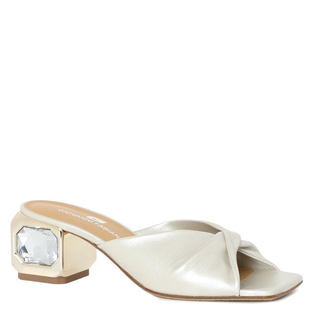 GIOVANNI FABIANI Mules (upper and sole made of genuine leather)