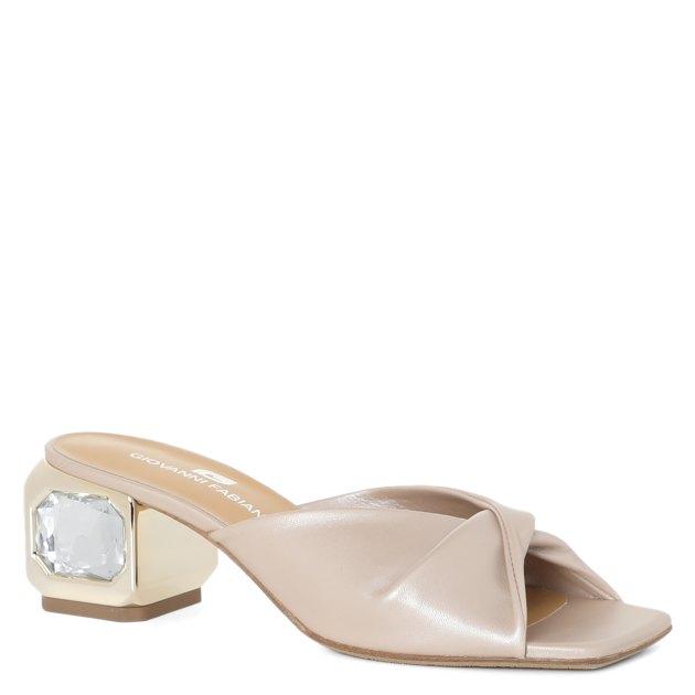 GIOVANNI FABIANI Mules (upper and sole made of genuine leather)