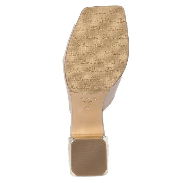 GIOVANNI FABIANI Mules (upper and sole made of genuine leather)