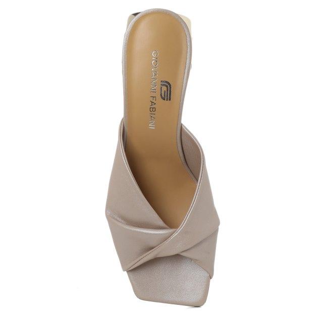 GIOVANNI FABIANI Mules (upper and sole made of genuine leather)