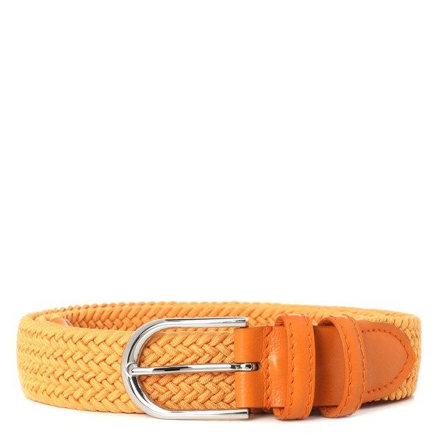 CALZETTI Belt (textile/genuine leather)