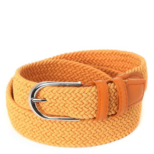 CALZETTI Belt (textile/genuine leather)