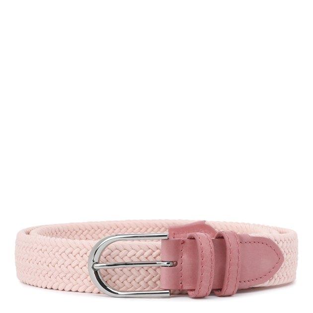 CALZETTI Belt (textile/genuine leather)