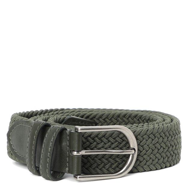 CALZETTI Belt (textile/genuine leather)