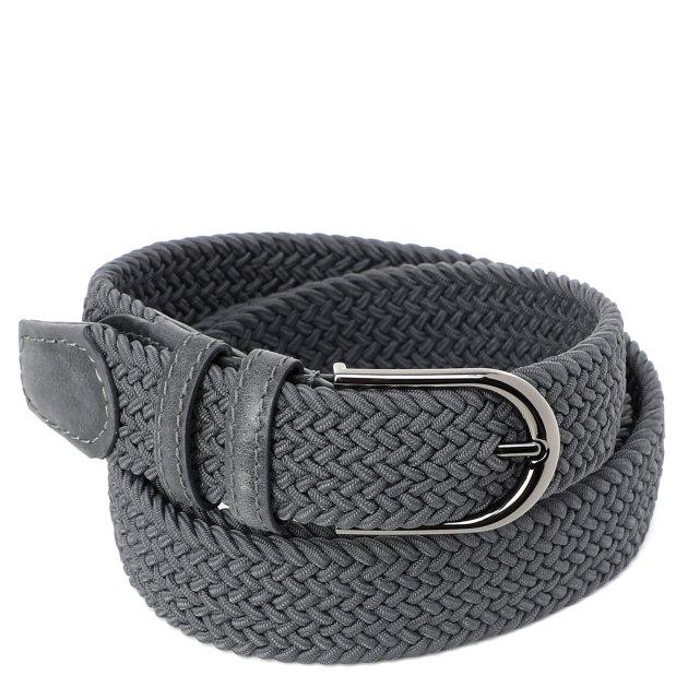 CALZETTI Belt (textile/genuine leather)