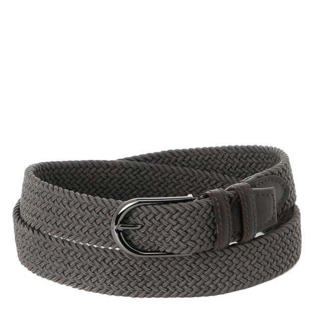 CALZETTI Belt (textile/genuine leather)