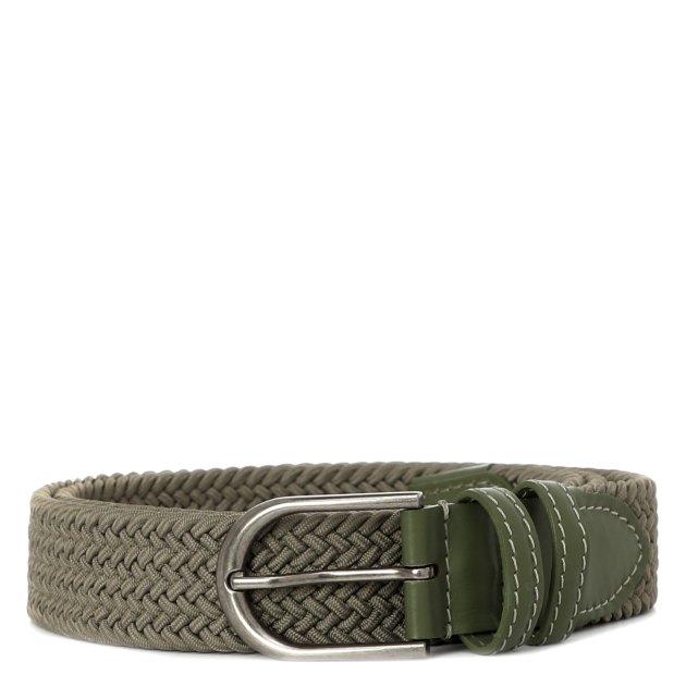 CALZETTI Belt (textile/genuine leather)