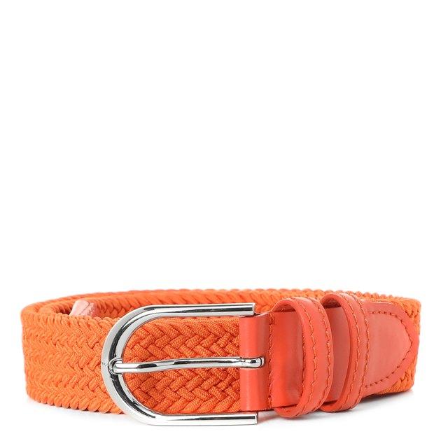 CALZETTI Belt (textile/genuine leather)