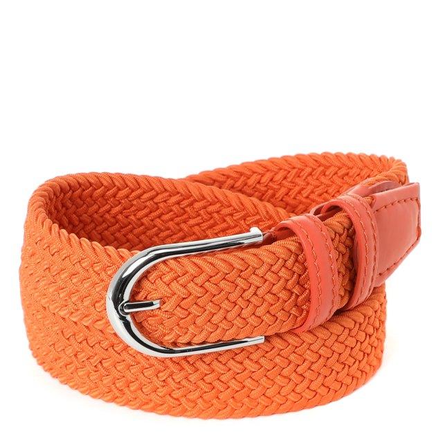 CALZETTI Belt (textile/genuine leather)