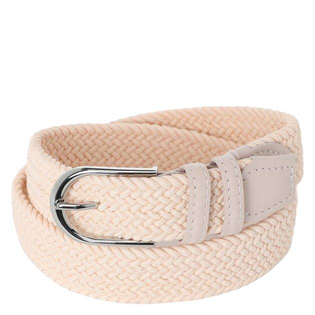 CALZETTI Belt (textile/genuine leather)