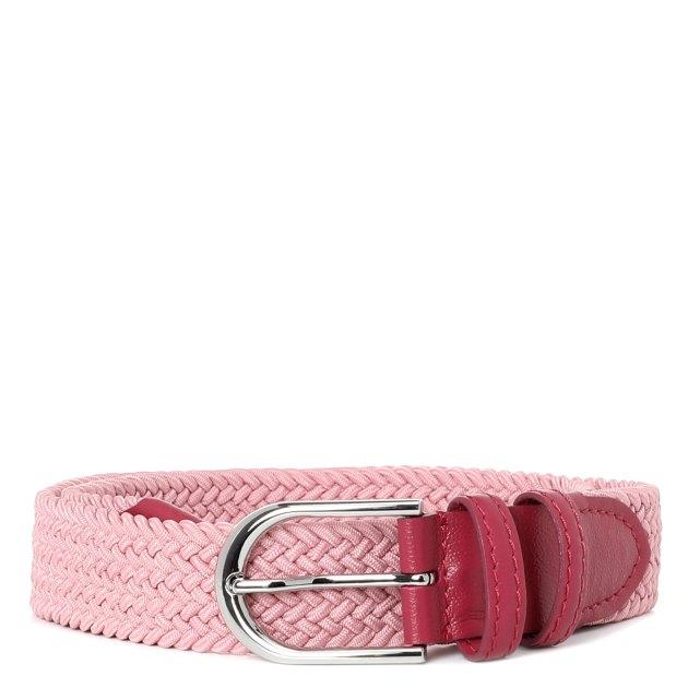 CALZETTI Belt (textile/genuine leather)