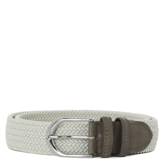 CALZETTI Belt (textile/genuine leather)