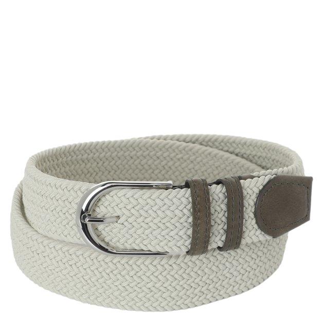 CALZETTI Belt (textile/genuine leather)