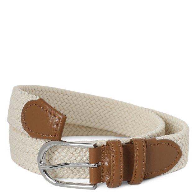 CALZETTI Belt (textile/genuine leather)