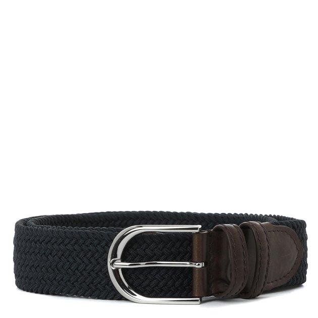 CALZETTI Belt (textile/genuine leather)