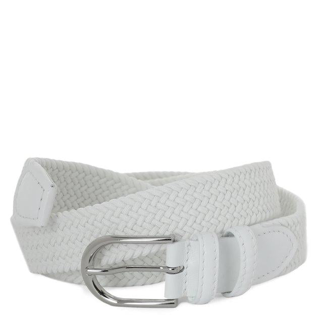 CALZETTI Belt (textile/genuine leather)