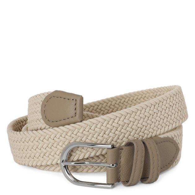 CALZETTI Belt (textile/genuine leather)