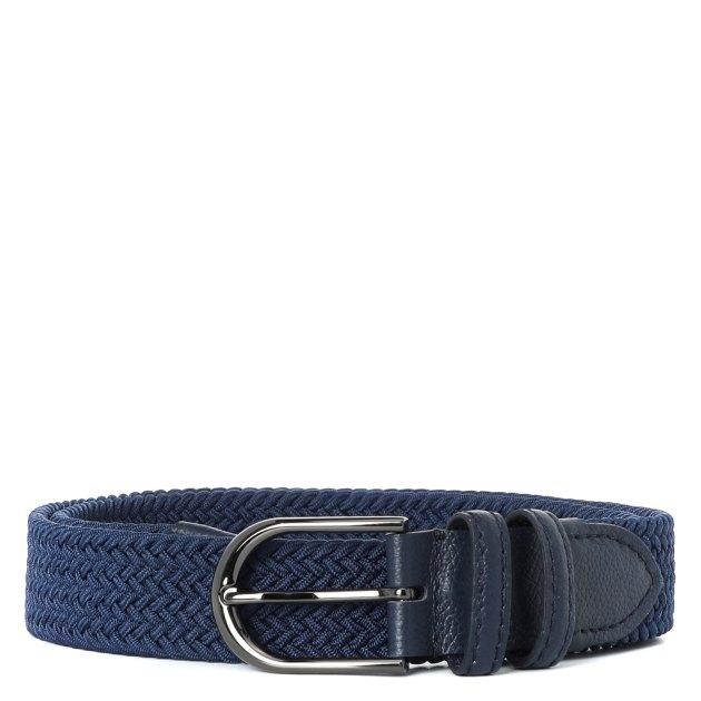 CALZETTI Belt (textile/genuine leather)