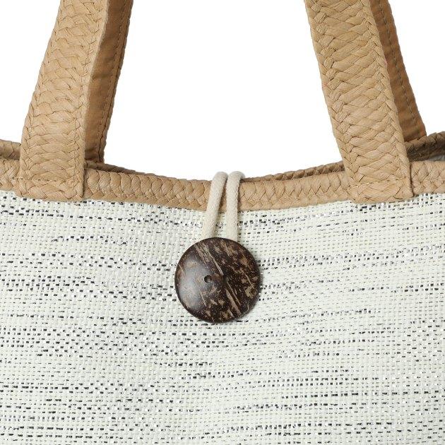 LES TROPEZIENNES Beach bag PANAMA (textile)